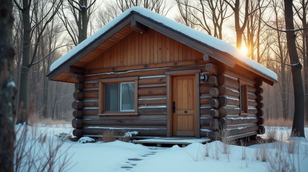 Offrez-vous un chalet bois habitable livré monté sans tracas