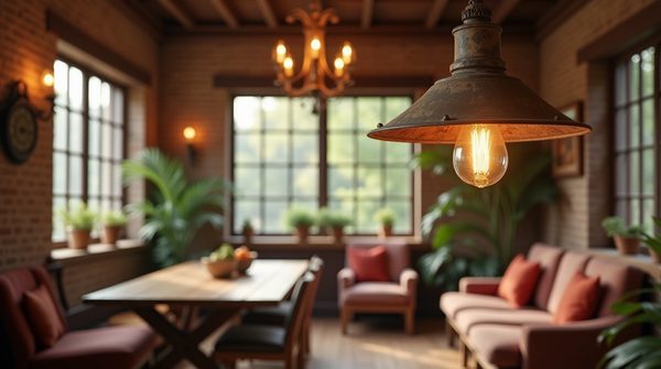 Suspensions qui transforment un intérieur : sublimer une ambiance rustique